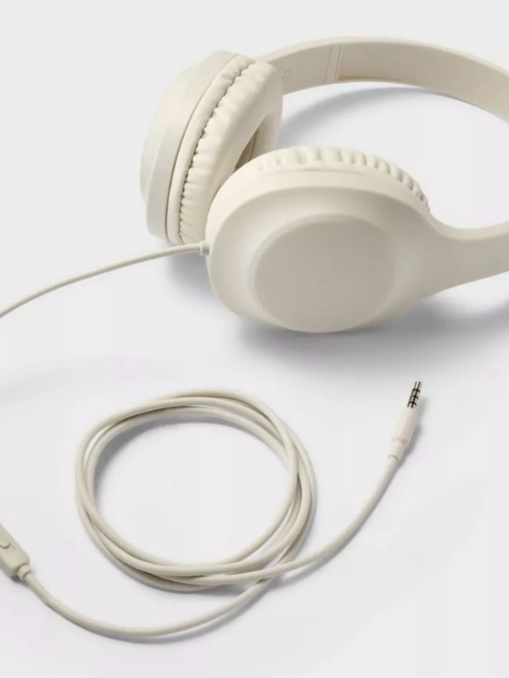 3/$15* heyday Cream Wired On-Ear Headphones